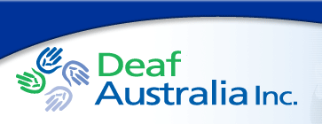 Deaf Australia logo